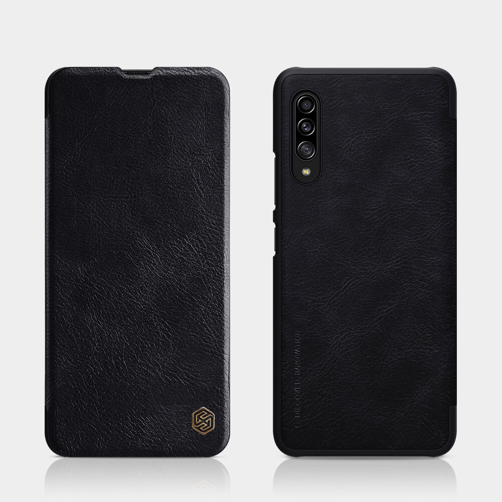 کیف چرمی نیلکین سامسونگ Nillkin Qin Leather Case Samsung Galaxy A90 5G