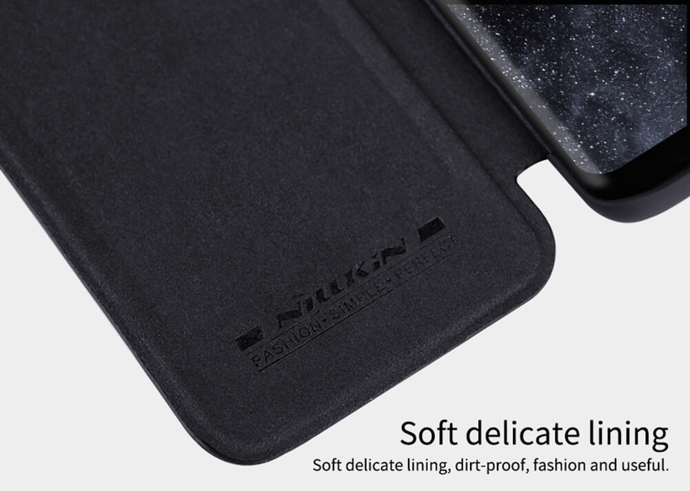 کیف چرمی نیلکین سامسونگ Nillkin Qin Leather Case Samsung Galaxy S8