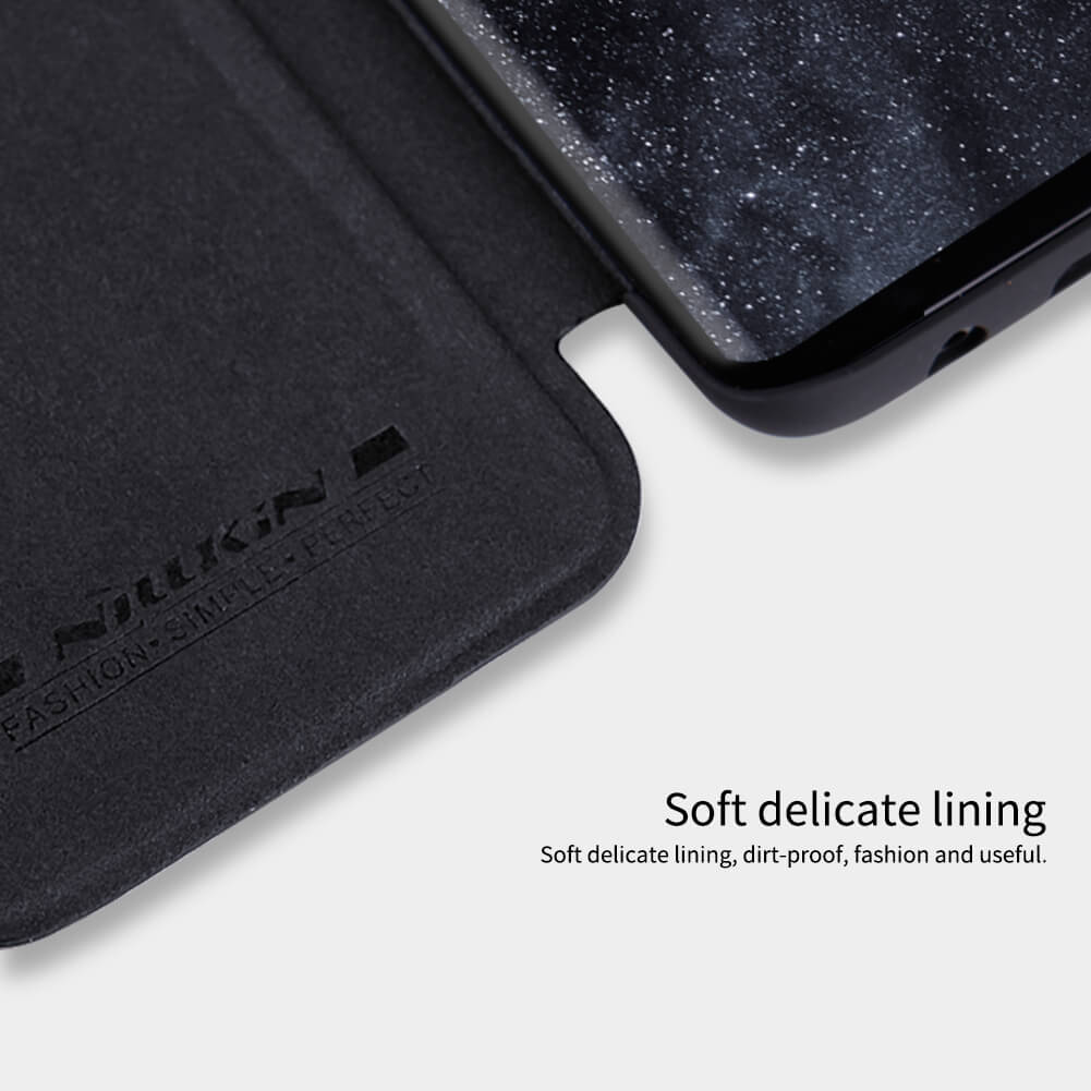 کیف چرمی نیلکین سامسونگ Nillkin Qin Leather Case Samsung Galaxy S9 Plus