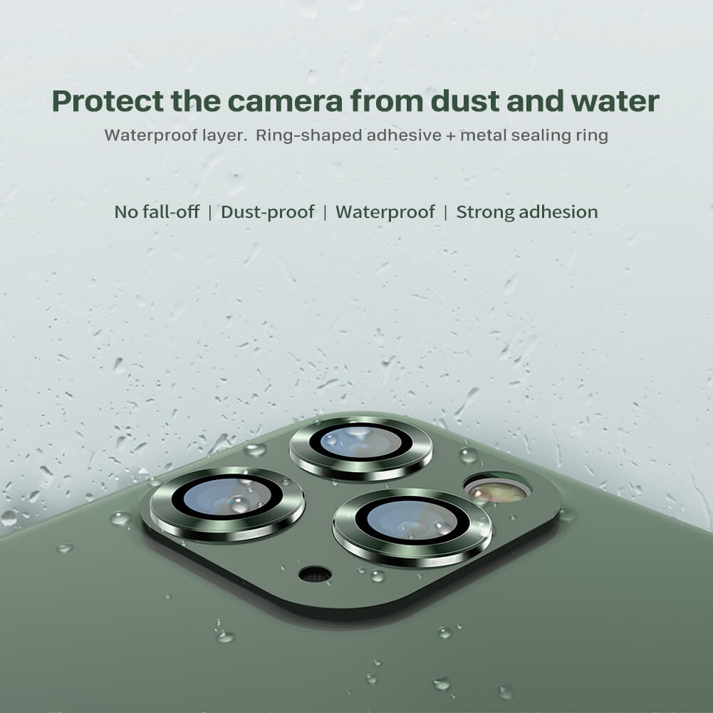 محافظ لنز دوربین آیفون نیلکین Camera Tempered Glass iPhone 11 Pro/11 Pro Max