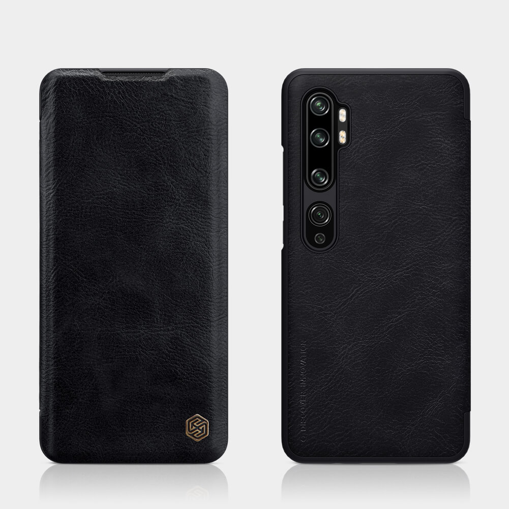 کیف چرمی نیلکین شیائومی Nillkin Qin Leather Case Xiaomi Mi CC9 Pro / Mi Note 10 / Mi Note 10 Pro