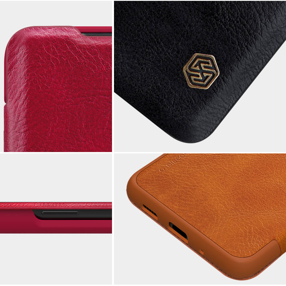 کیف چرمی نیلکین سامسونگ Nillkin Qin Leather Case Samsung Galaxy S20 Plus