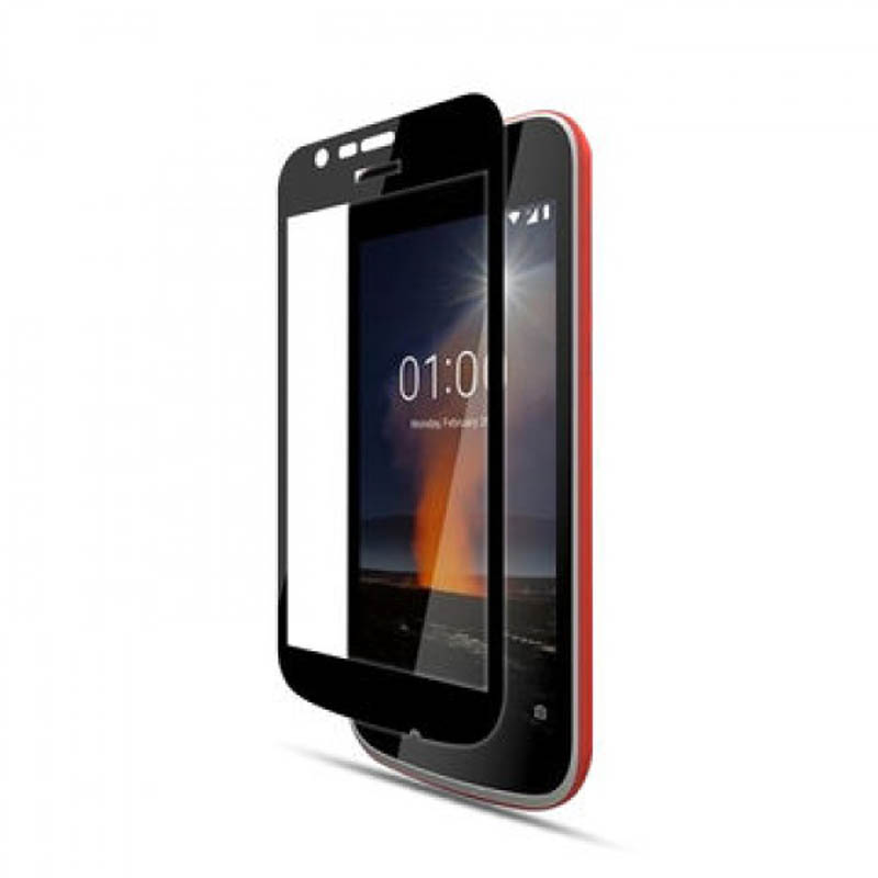 محافظ صفحه نمایش تمام صفحه ی نوکیا Full Glass screen protector for Nokia 1
