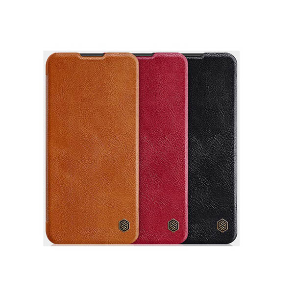 کیف چرمی نیلکین سامسونگ Nillkin Qin Leather Case Samsung Galaxy A11