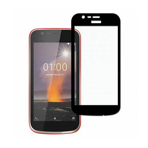 محافظ صفحه نمایش تمام صفحه ی نوکیا Full Glass screen protector for Nokia 1