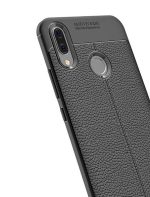 قاب محافظ ژله ای طرح چرم هواوی Auto Focus Jelly Case for Huawei Y9 2019 / Enjoy 9 Plus - Image 3