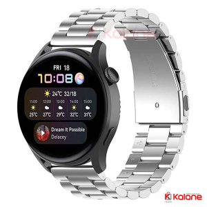 بند استیل ساعت هوشمند Huawei Watch 3 Pro مدل 3Pointers