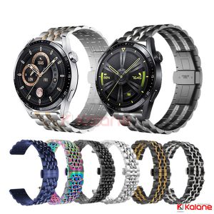 بند ساعت هوشمند Huawei Watch GT 3 46mm مدل استیل رولکسی