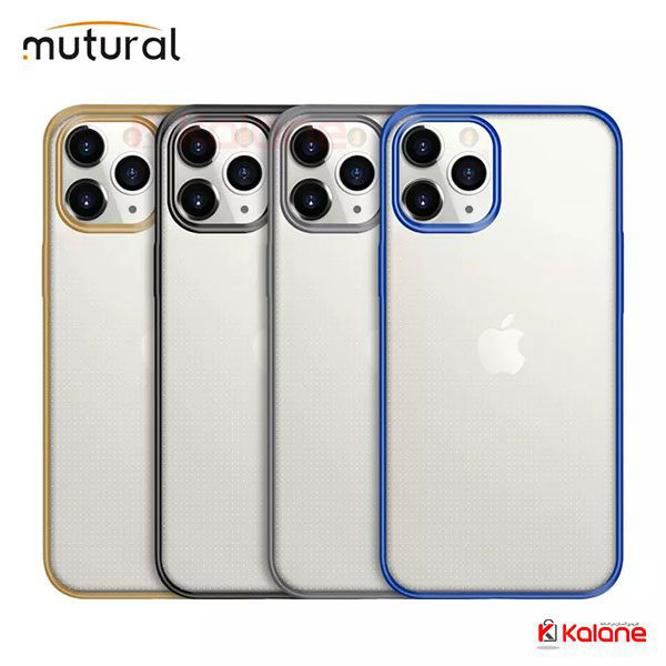 عکس قاب شفاف دور رنگی Apple iPhone 14 Pro برند Mutural