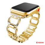 بند ساعت هوشمند Apple Watch Ultra 45/49mm مدل Diamond Versace - Image 2