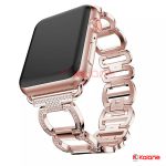 بند ساعت هوشمند Apple Watch Ultra 45/49mm مدل Diamond Versace - Image 3