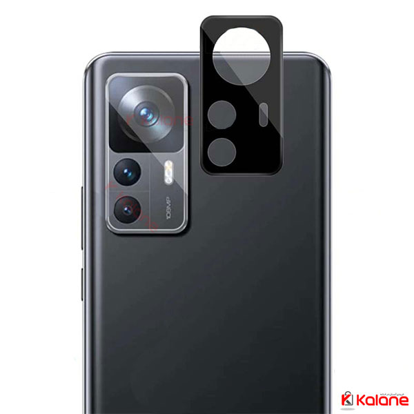 محافظ لنز شیشه ای Xiaomi 12T مدل حاشیه دار
