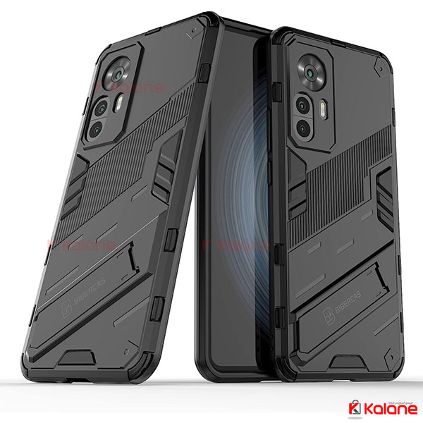 گارد ضد ضربه استند دار Xiaomi 12T مارک BIBERCAS