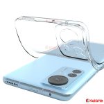 قاب ژله ای شفاف Xiaomi 12 Pro مدل محافظ لنز دار