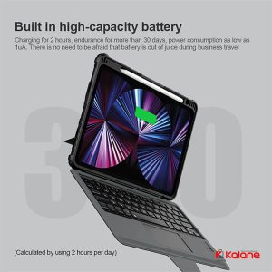کیف کیبورد دار Apple iPad Pro 12.9 2022 برند Nillkin مدل Bumper Combo