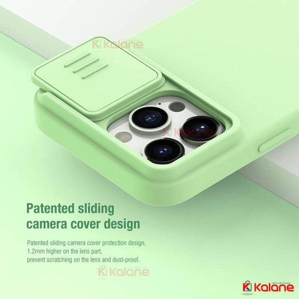 قاب نیلکین Apple iPhone 15 Pro مدل CamShield Silky magnetic silicon