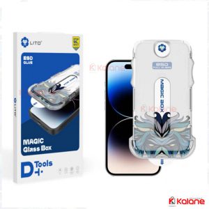 گلس شفاف iPhone 15 Pro مارک LITO مدل Magic Box D+ HD Glass