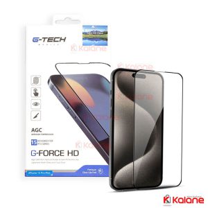 محافظ صفحه شیشه ای iPhone 15 Plus برند G-TECH مدل G-FORC HD