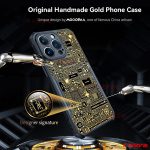قاب لوکس سری Gold گوشی Apple iphone 13 Pro برند XUNDD