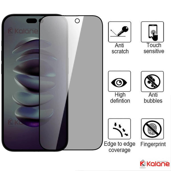 گلس محافظ صفحه Apple IPhone 12 Mini مدل Buff 5D Privacy