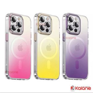 قاب گوشی Apple iPhone 14 Pro Max برند Green Lion مدل Rainbow Magsafe Case