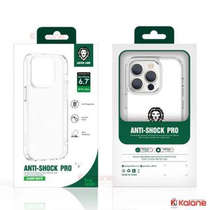 قاب گوشی iPhone 14 Pro مارک Green Lion مدل Anti-Shock Pro Cloudy Matte