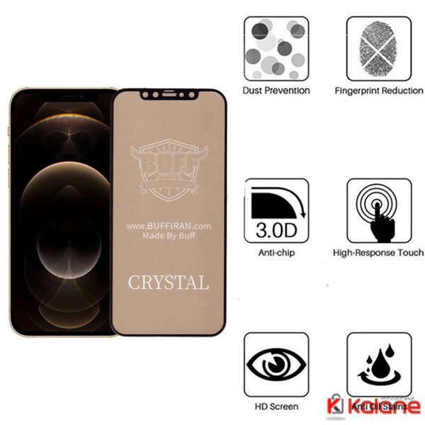 محافظ صفحه بوف Apple iphone Xs Max مدل Crystal