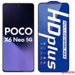 گلس گوشی Xiaomi Poco X6 Neo مدل HD Plus