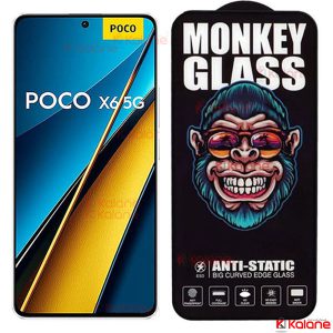 گلس گوشی Xiaomi Poco X6 مدل Monkey Anti Static