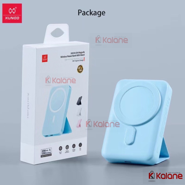 پاوربانک مگ سیف استند 10/000 mAh برند XUNDD مدل XDCH_034