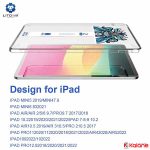 گلس شفاف لیتو تبلت Apple iPad Air 11 2024 مدل Easy همراه با ابزار نصب