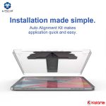 گلس شفاف لیتو تبلت Apple iPad Air 11 2025 مدل Easy همراه با ابزار نصب