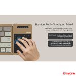 کیبورد تاشو تبلت نیلکین مدل Portable Cube Pocket (سازگار با همه تبلت ها)