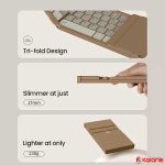 کیبورد تاشو تبلت نیلکین مدل Portable Cube Pocket (سازگار با همه تبلت ها)