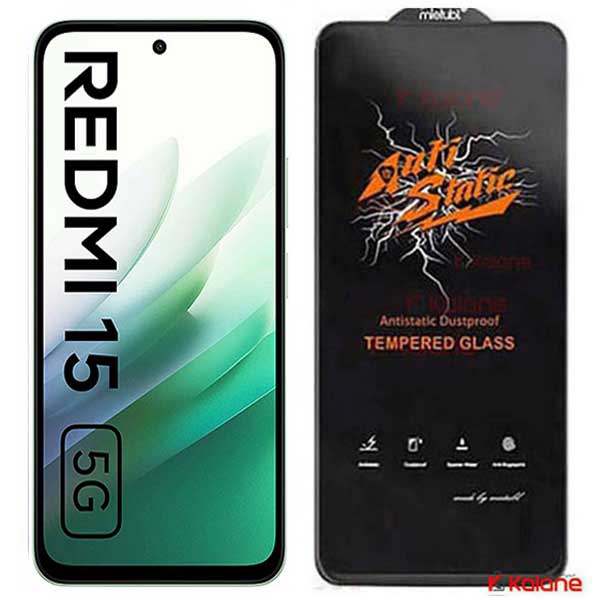 گلس گوشی Xiaomi Redmi 15 5G مدل Anti Static