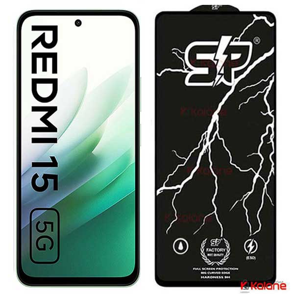 گلس گوشی Xiaomi Redmi 15 5G مدل SP