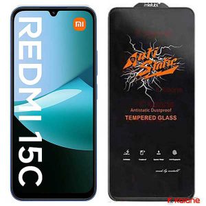 گلس گوشی Xiaomi Redmi 15C 5G مدل Anti Static