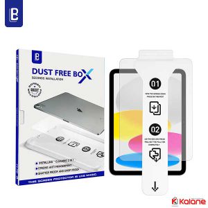 گلس لنبی تبلت Apple iPad Pro 12.9 2021 مدل Dust Free Box همراه با ابزار نصب