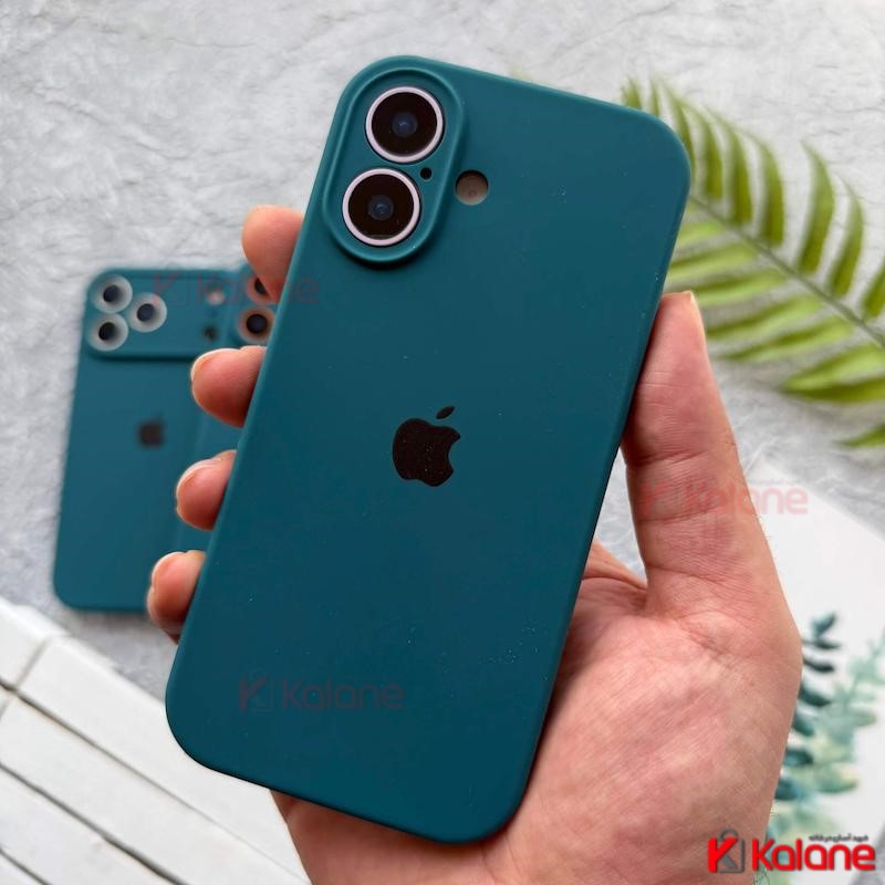 قاب گوشی Apple iPhone 16 مدل سیلیکونی Transformative Teal