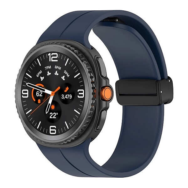 بند سیلیکونی ساعت هوشمند Samsung Galaxy Watch 8 مدل Magnetic Buckle